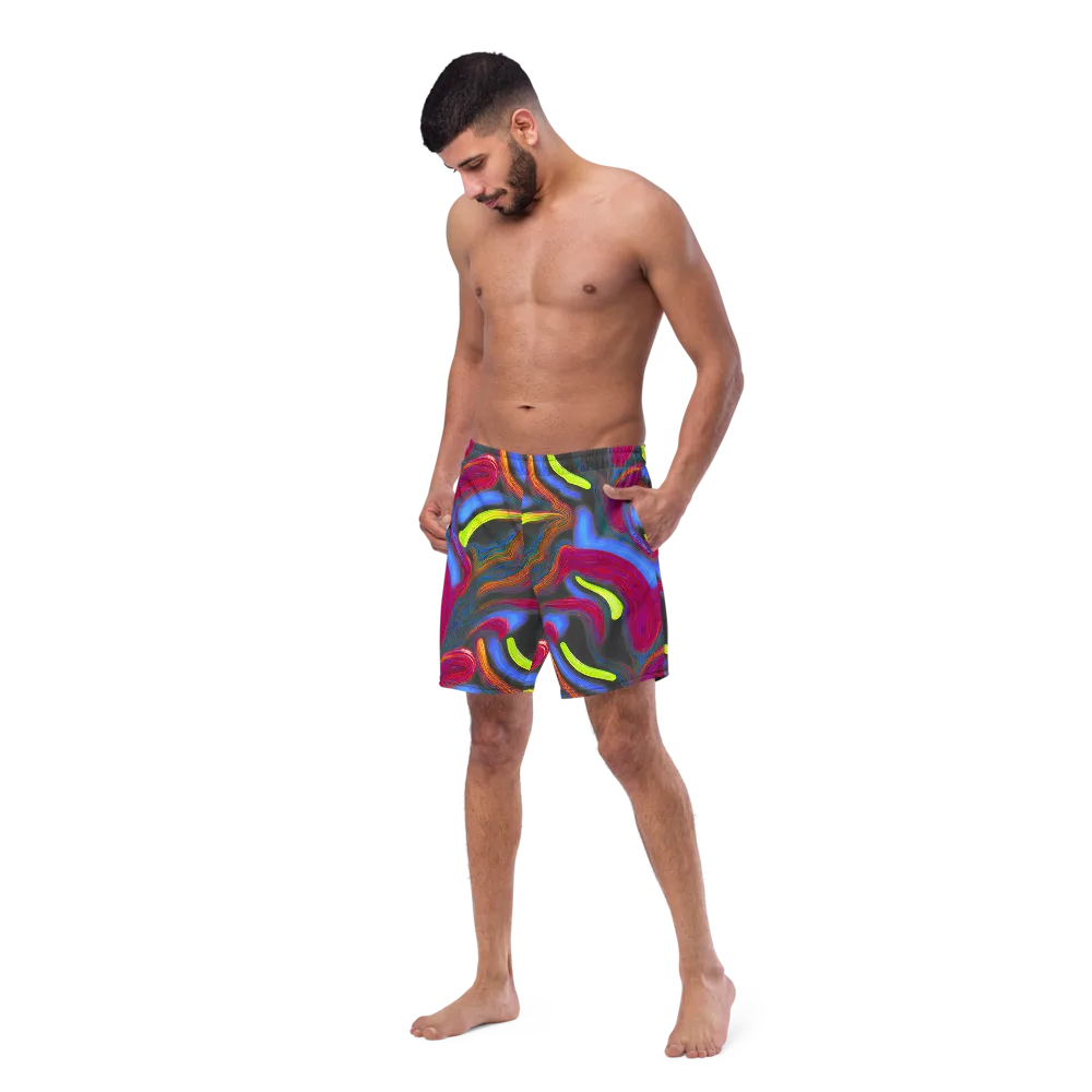 Electric Rivers on Swim Trunks — Left Front