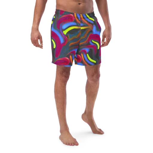 Electric Rivers on a Swim Trunks