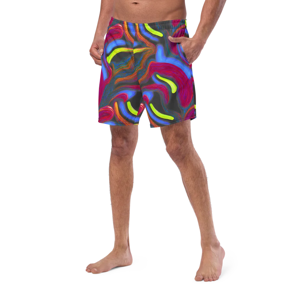 Electric Rivers on Swim Trunks — Left Front