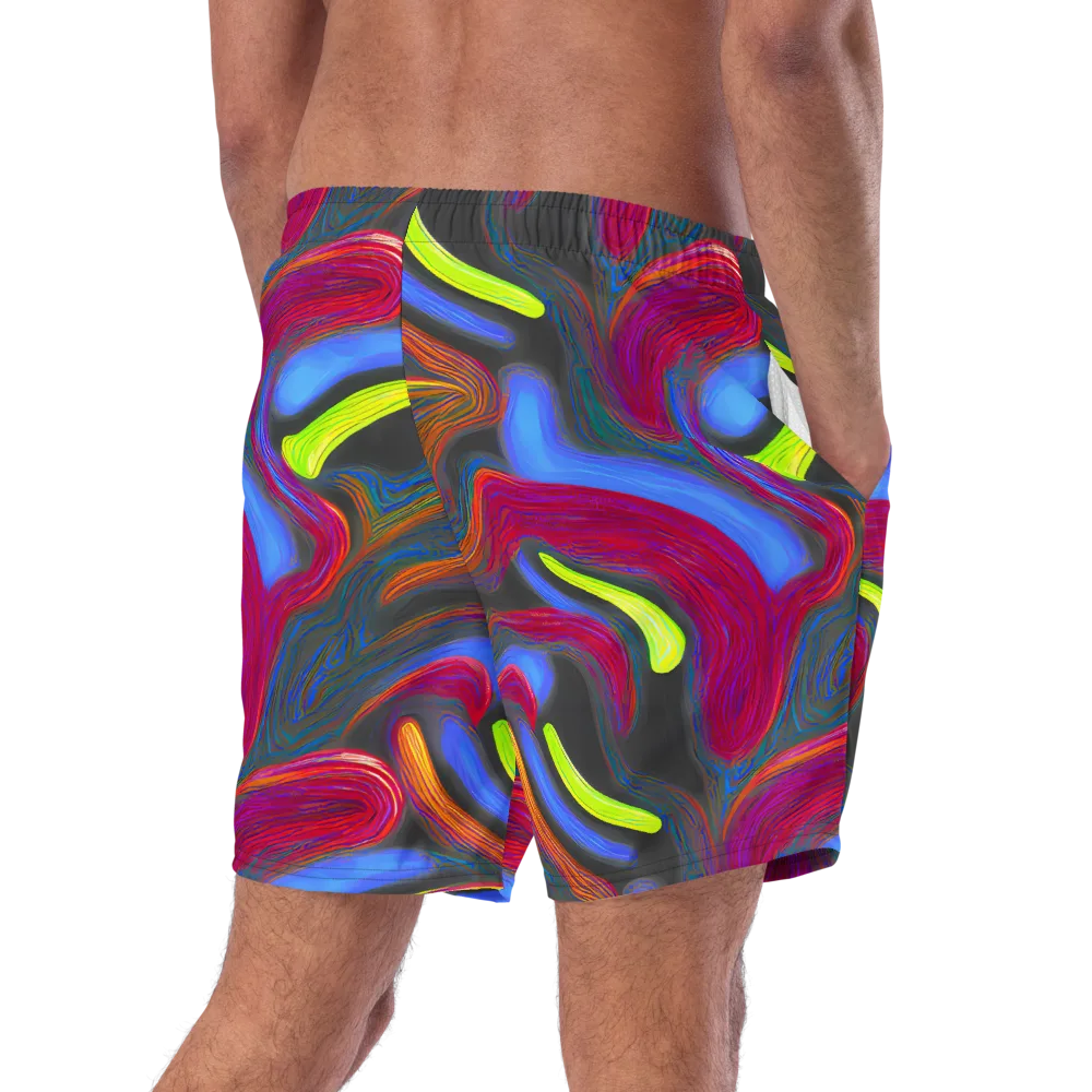 Electric Rivers on Swim Trunks — Right Back
