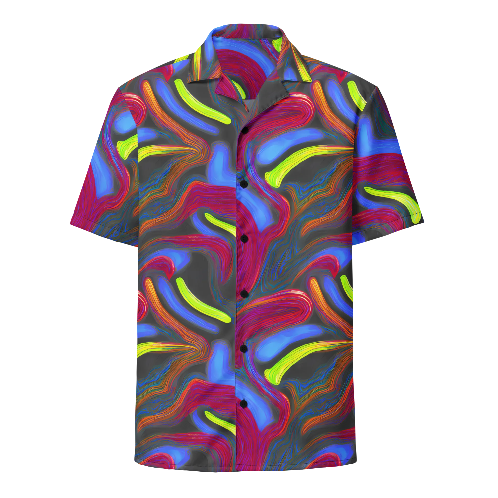 Electric Rivers on Button Shirt — Front