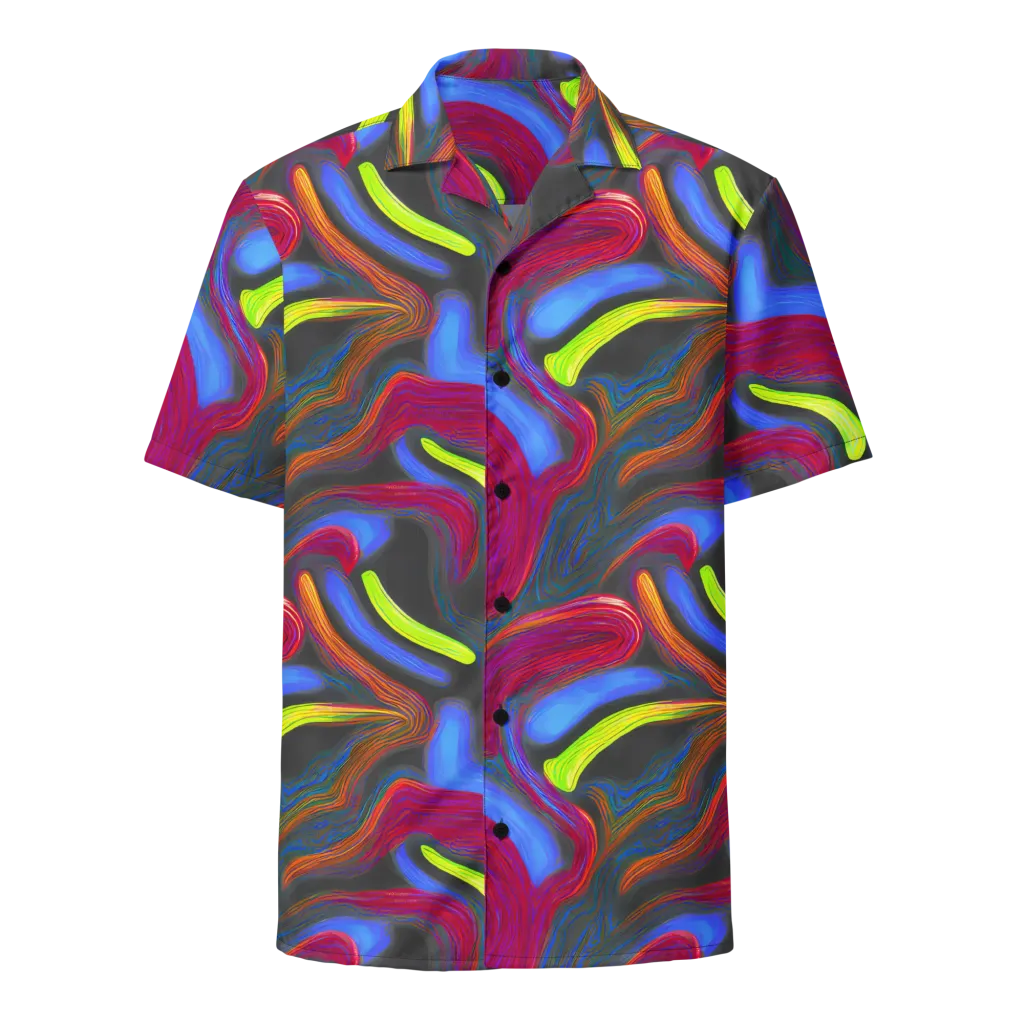 Electric Rivers on Button Shirt — Front