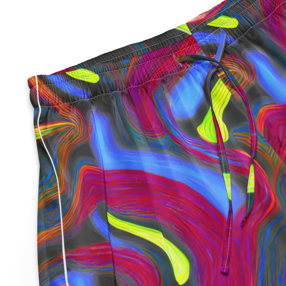 Electric Rivers on Women's Pajama Shorts — Product details