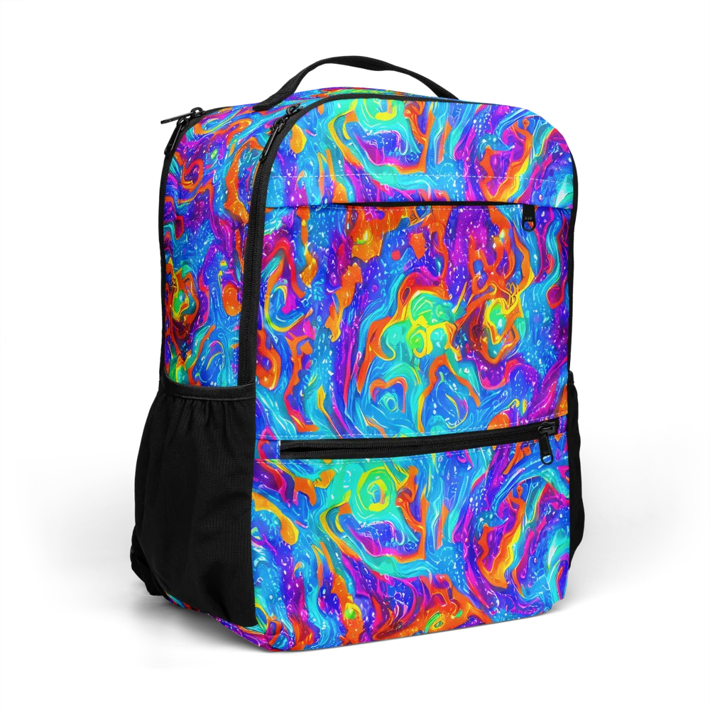 Liquid Daydream on Utility Backpack — Right Front