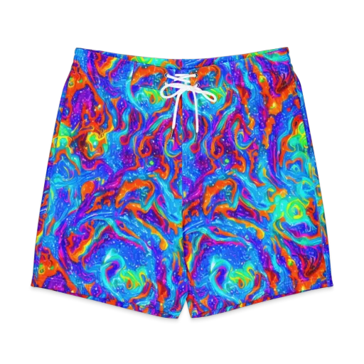 Liquid Daydream on a Men's Board Shorts