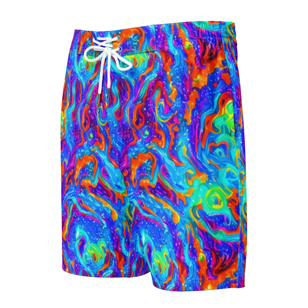 Liquid Daydream on Men's Board Shorts — Front