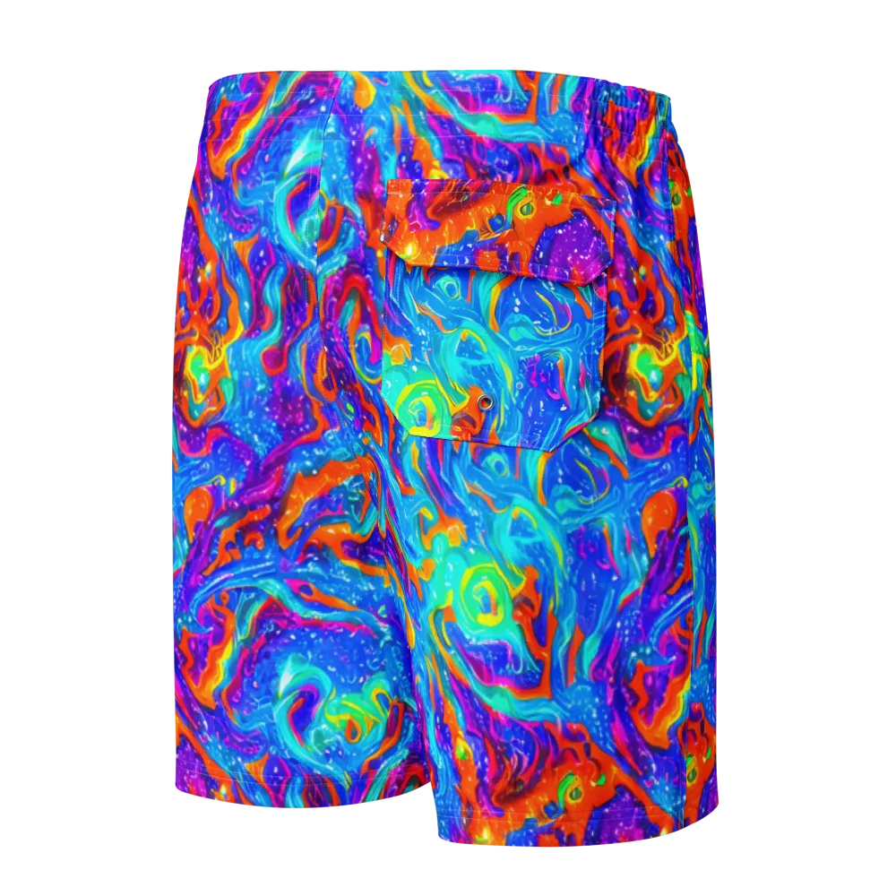 Liquid Daydream on Men's Board Shorts — Back