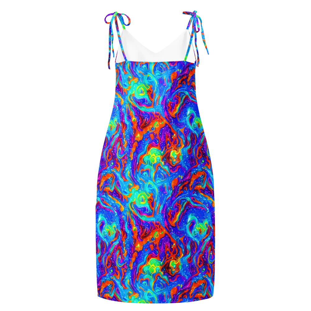 Liquid Daydream on Slip Dress — Back