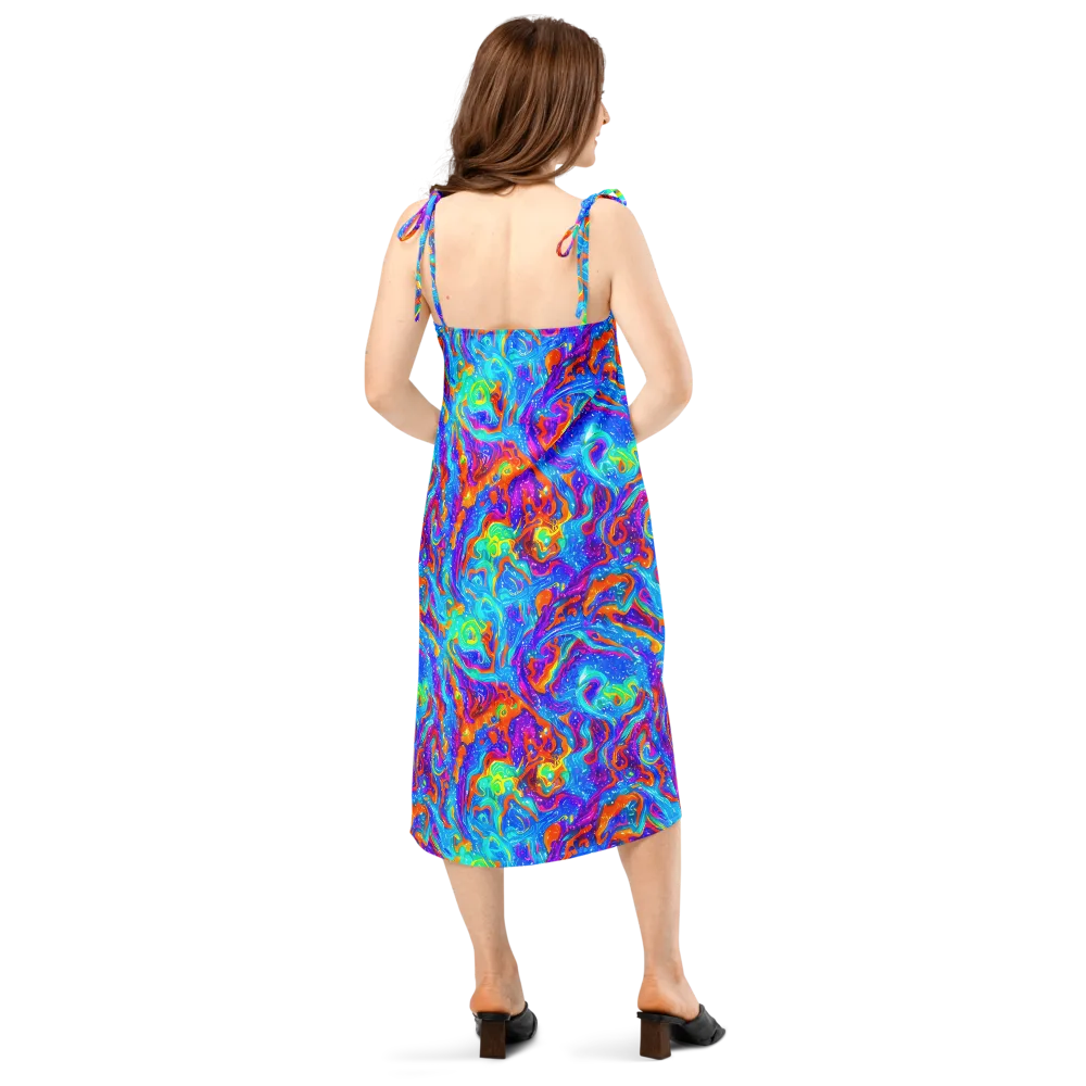Liquid Daydream on Slip Dress — Back