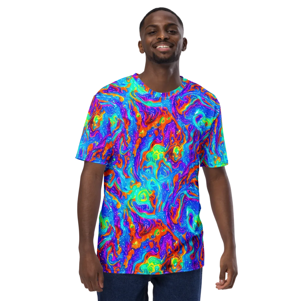 Liquid Daydream on Men's Crew Neck T-Shirt — Front