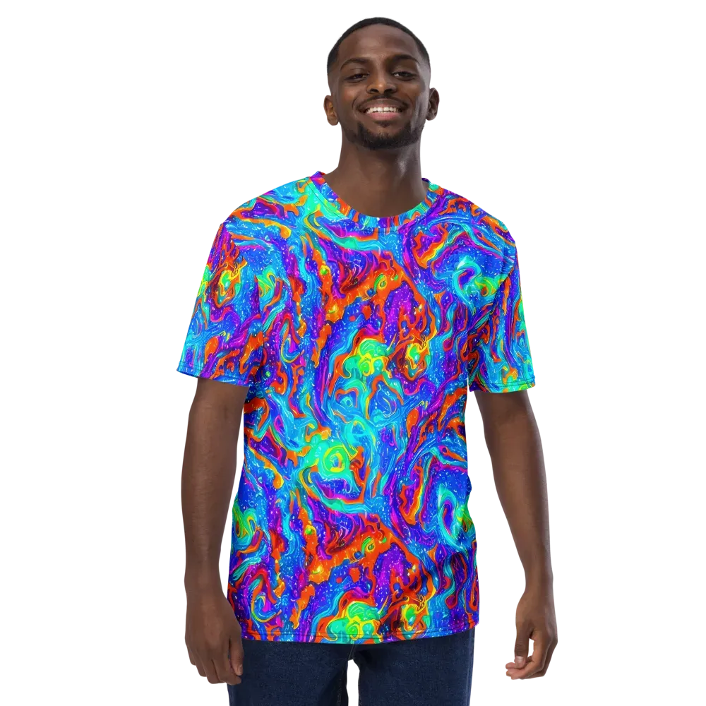 Liquid Daydream on Men's Crew Neck T-Shirt — Front