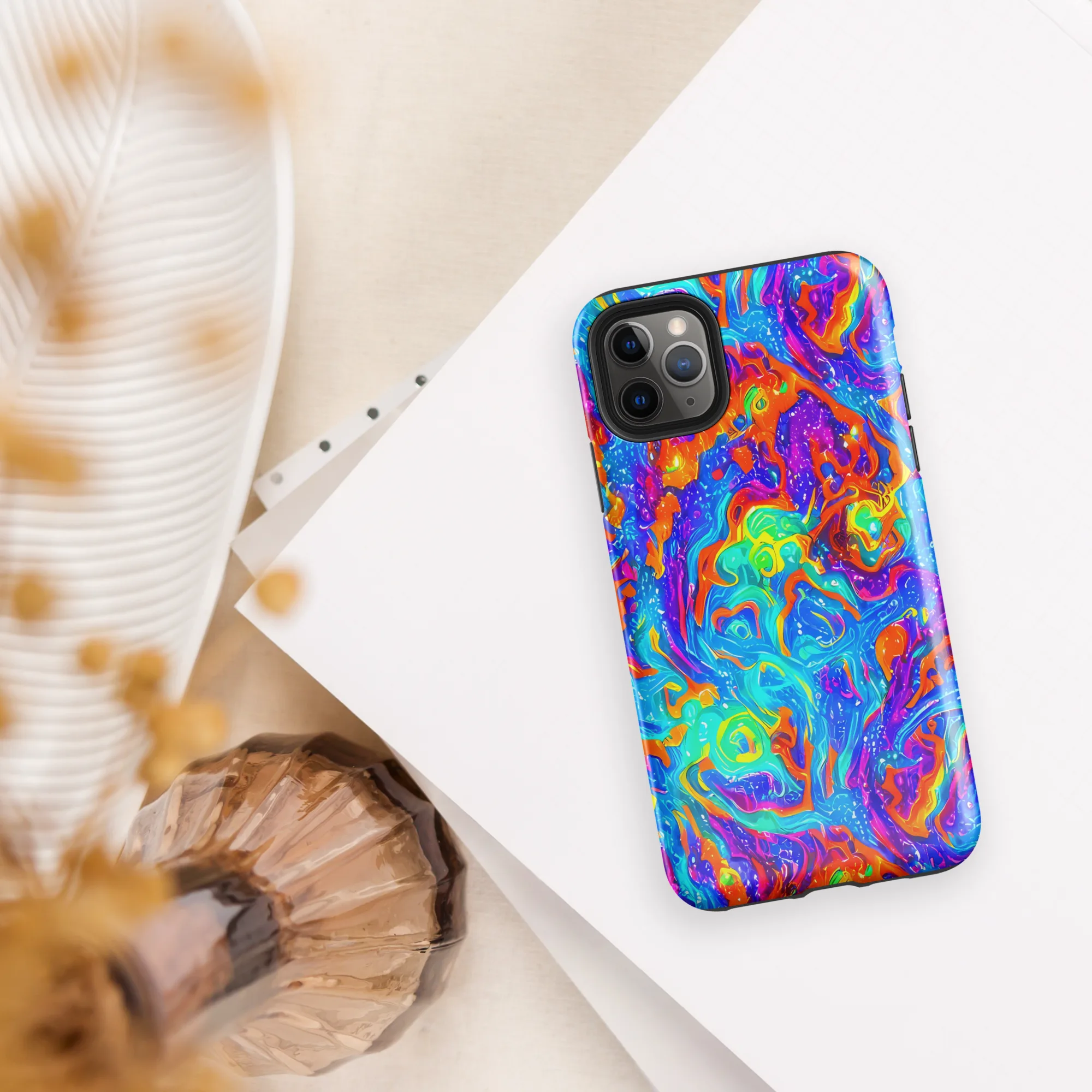 Liquid Daydream on Tough Case for iPhone® — Front