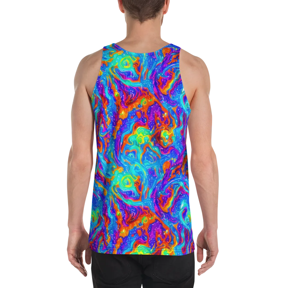 Liquid Daydream on Men's Tank Top — Back