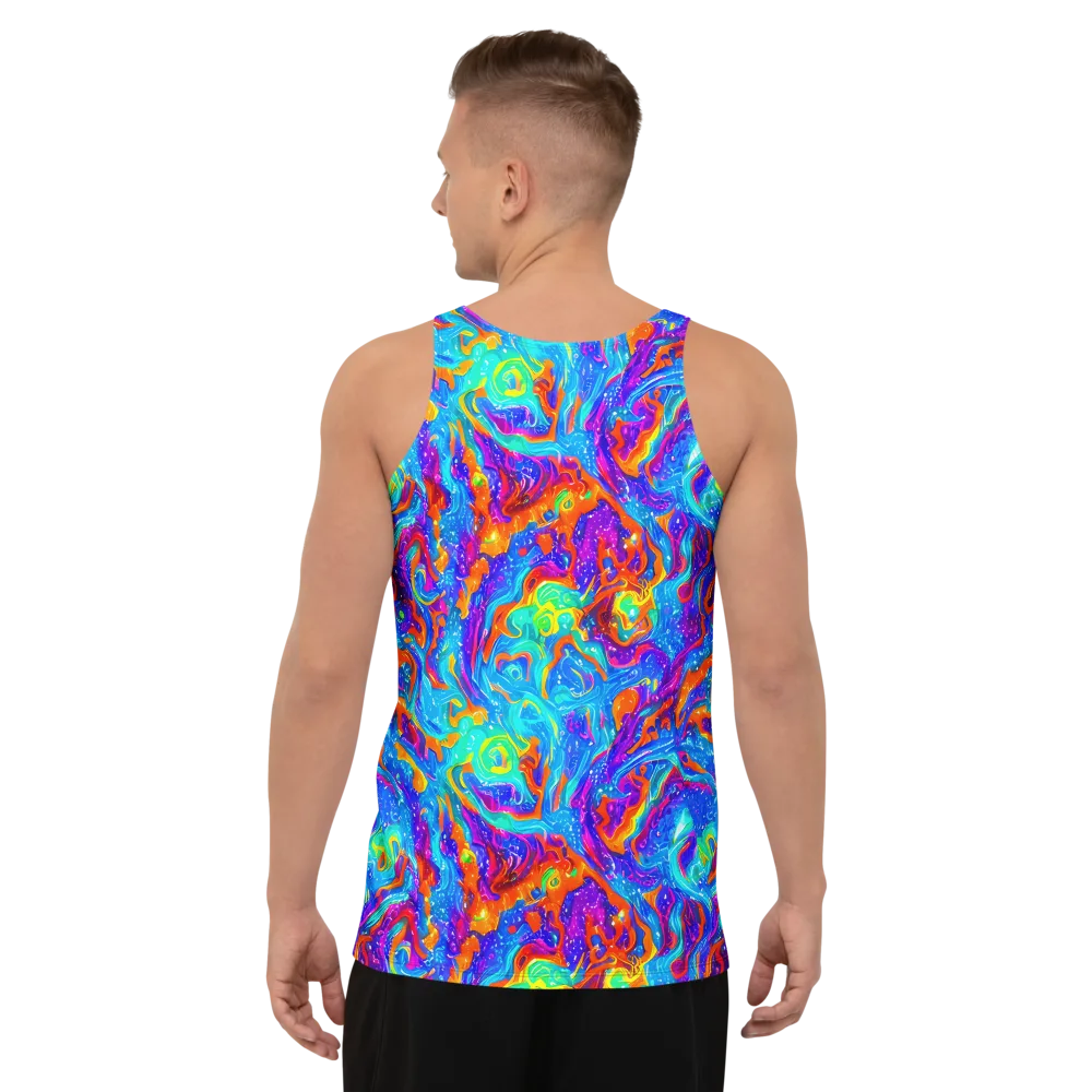 Liquid Daydream on Men's Tank Top — Back
