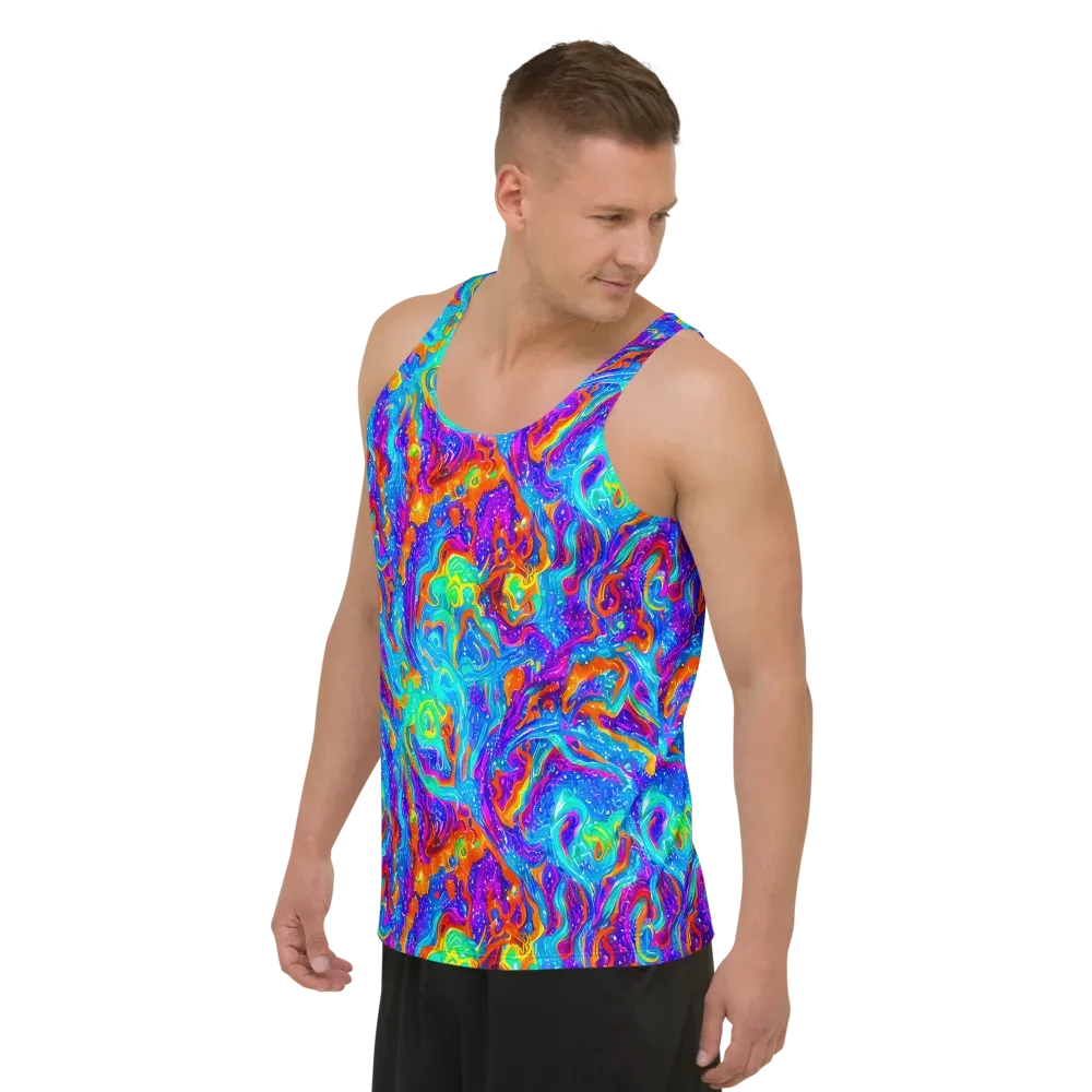 Liquid Daydream on Men's Tank Top — Left Front