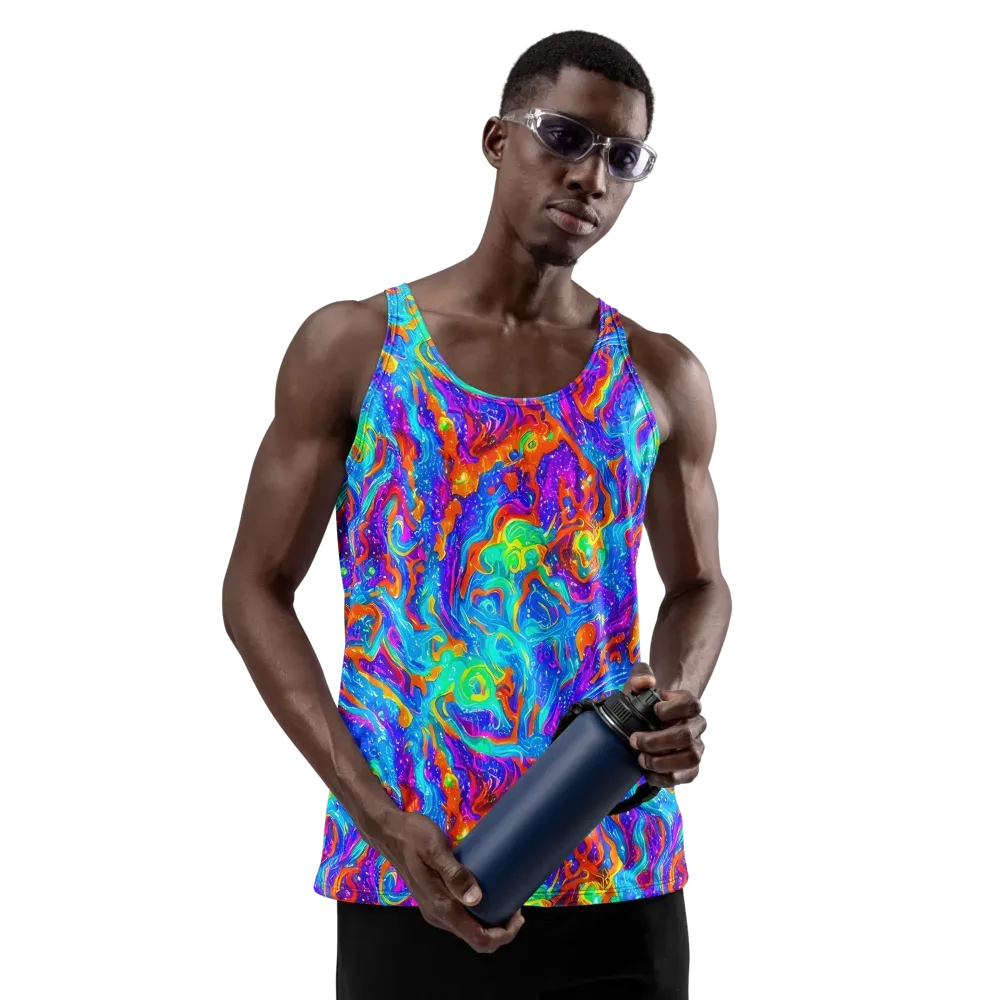 Liquid Daydream on Men's Tank Top — Front