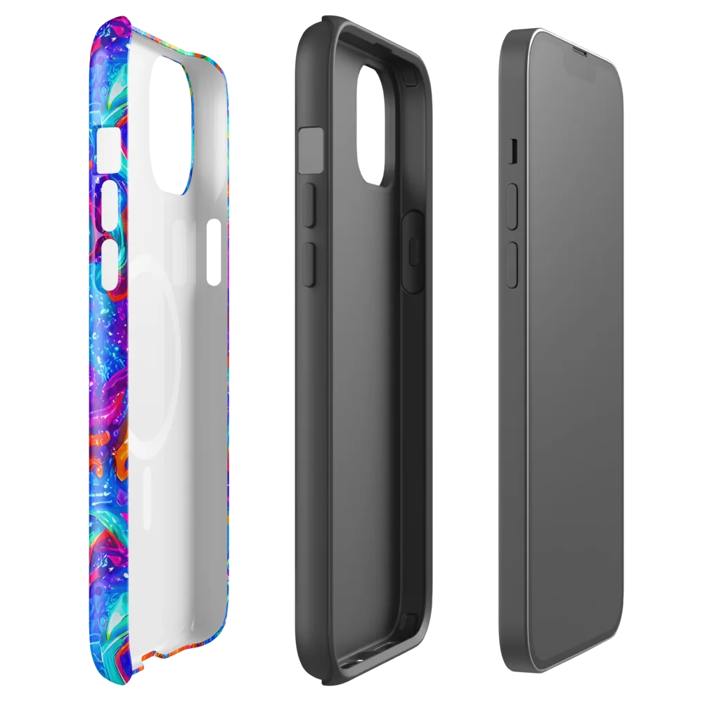 Liquid Daydream on MagSafe Tough Case for iPhone® — Front