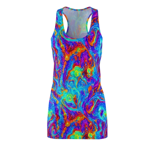 Liquid Daydream on a Racerback Dress