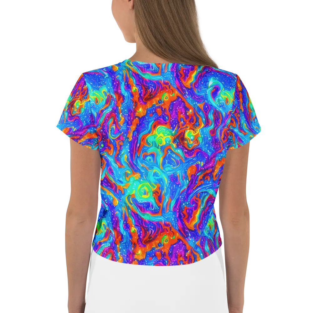 Liquid Daydream on Crop Tee — Back