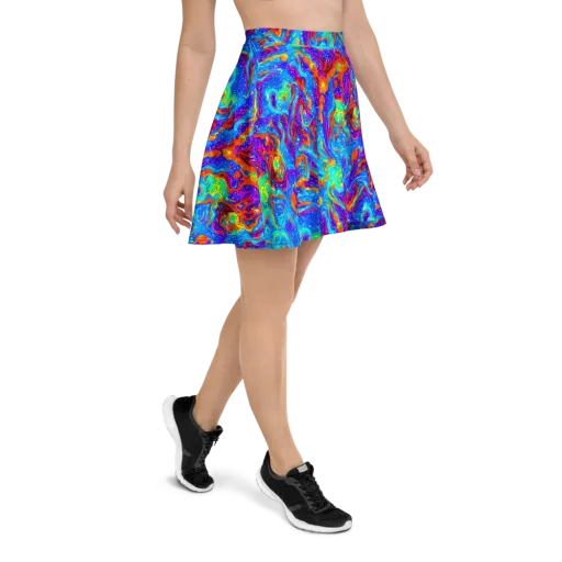 Liquid Daydream on a Skater Skirt