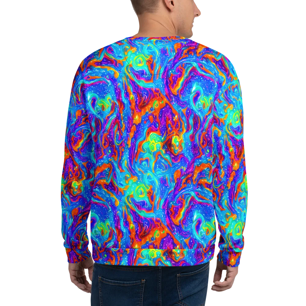 Liquid Daydream on Sweatshirt — Back