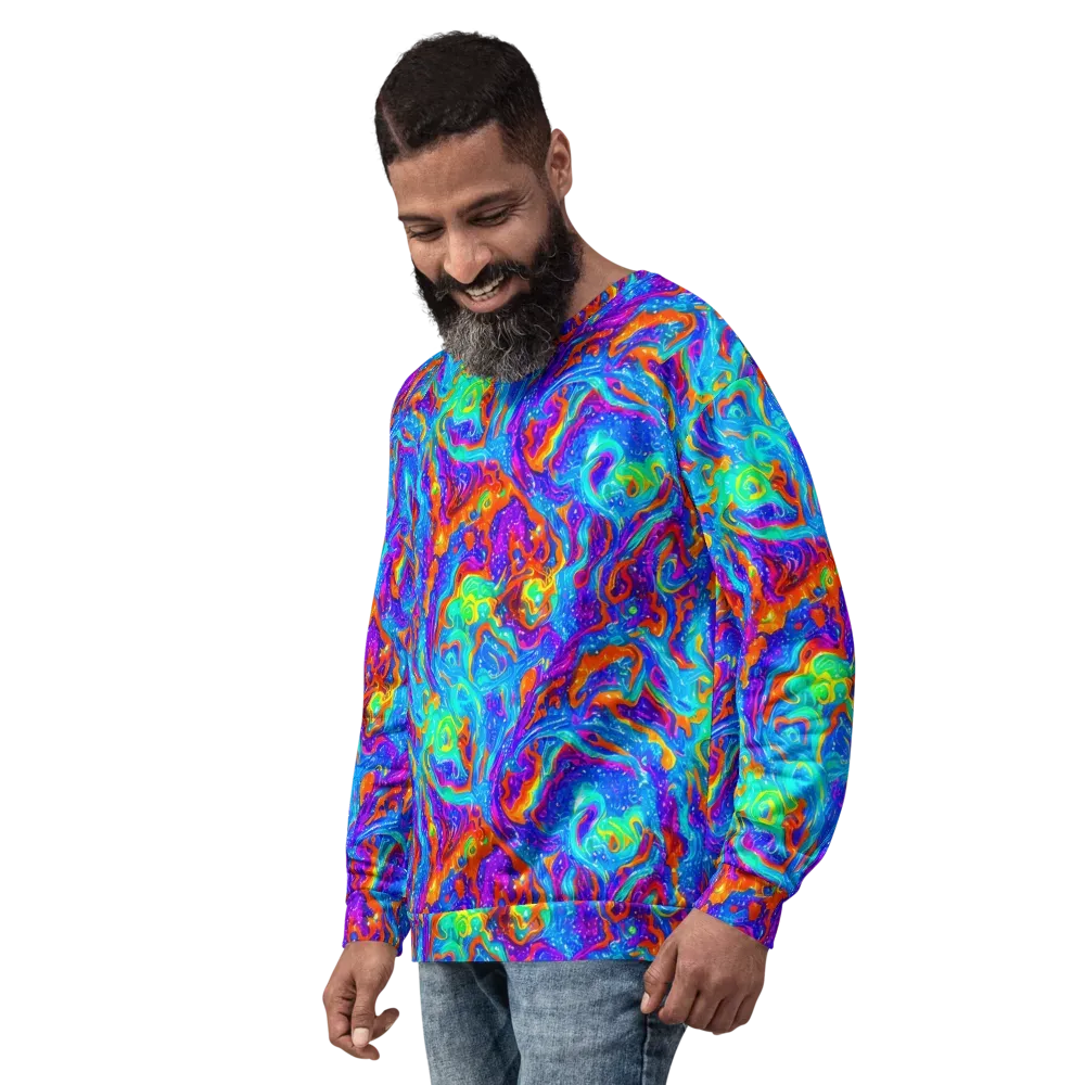 Liquid Daydream on Sweatshirt — Left Front