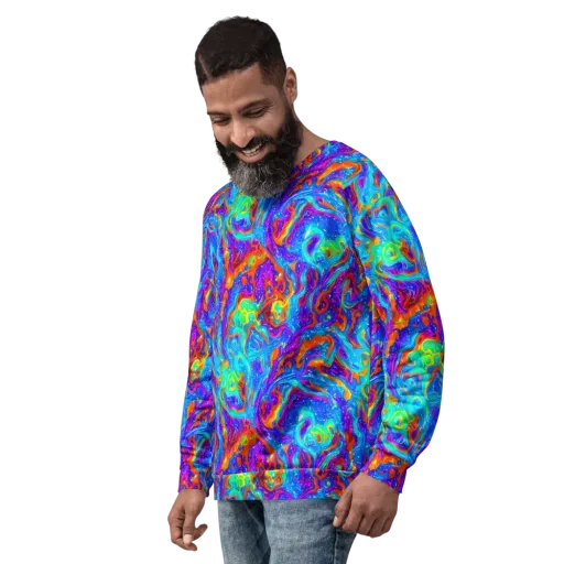 Liquid Daydream on a Sweatshirt