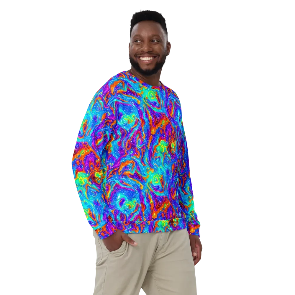 Liquid Daydream on Sweatshirt — Front