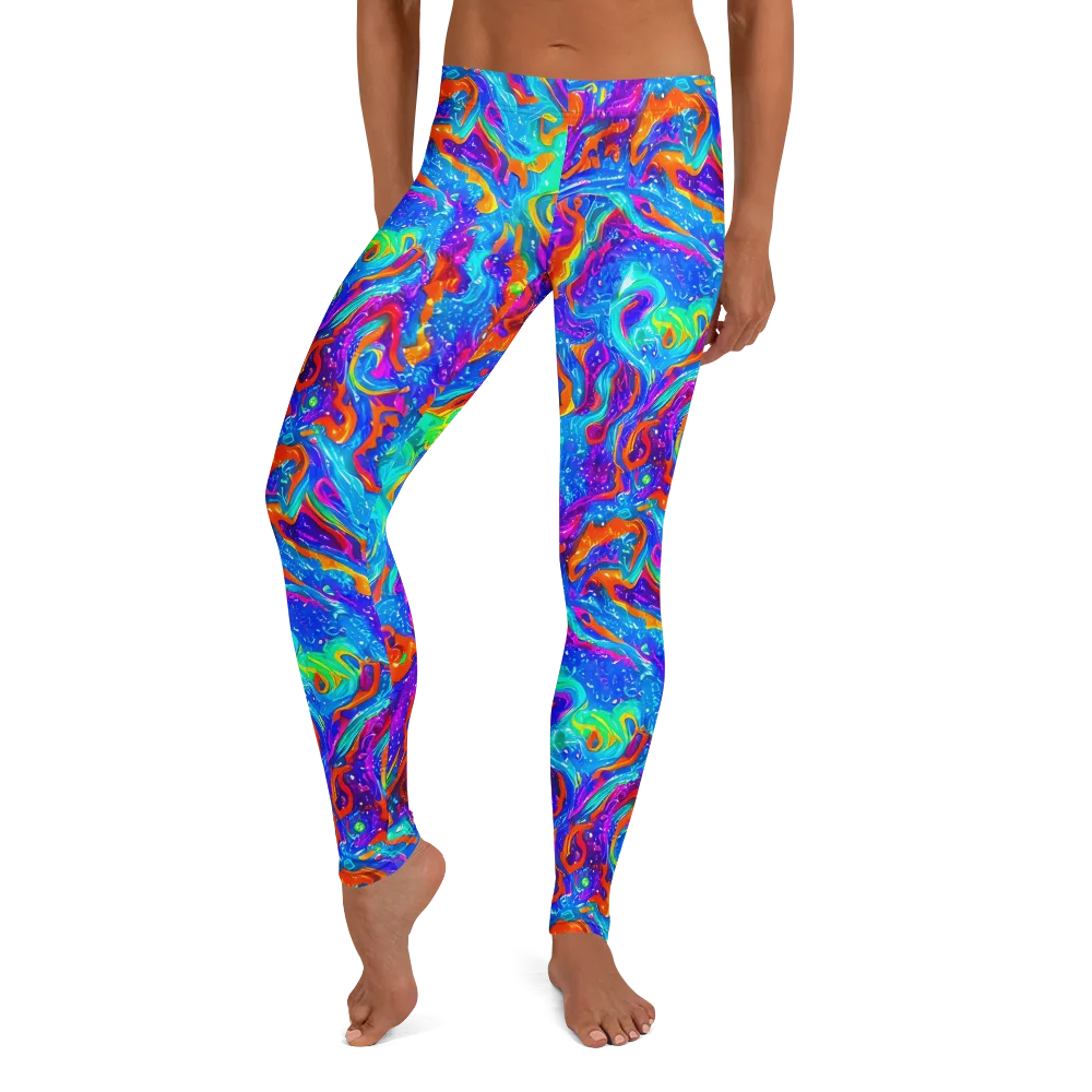 Liquid Daydream on Leggings — Front