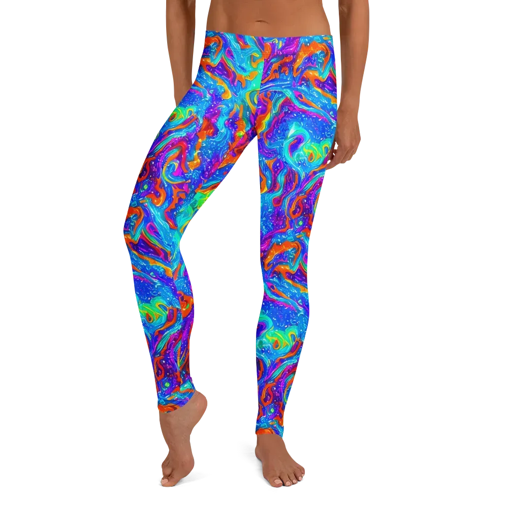 Liquid Daydream on Leggings — Front