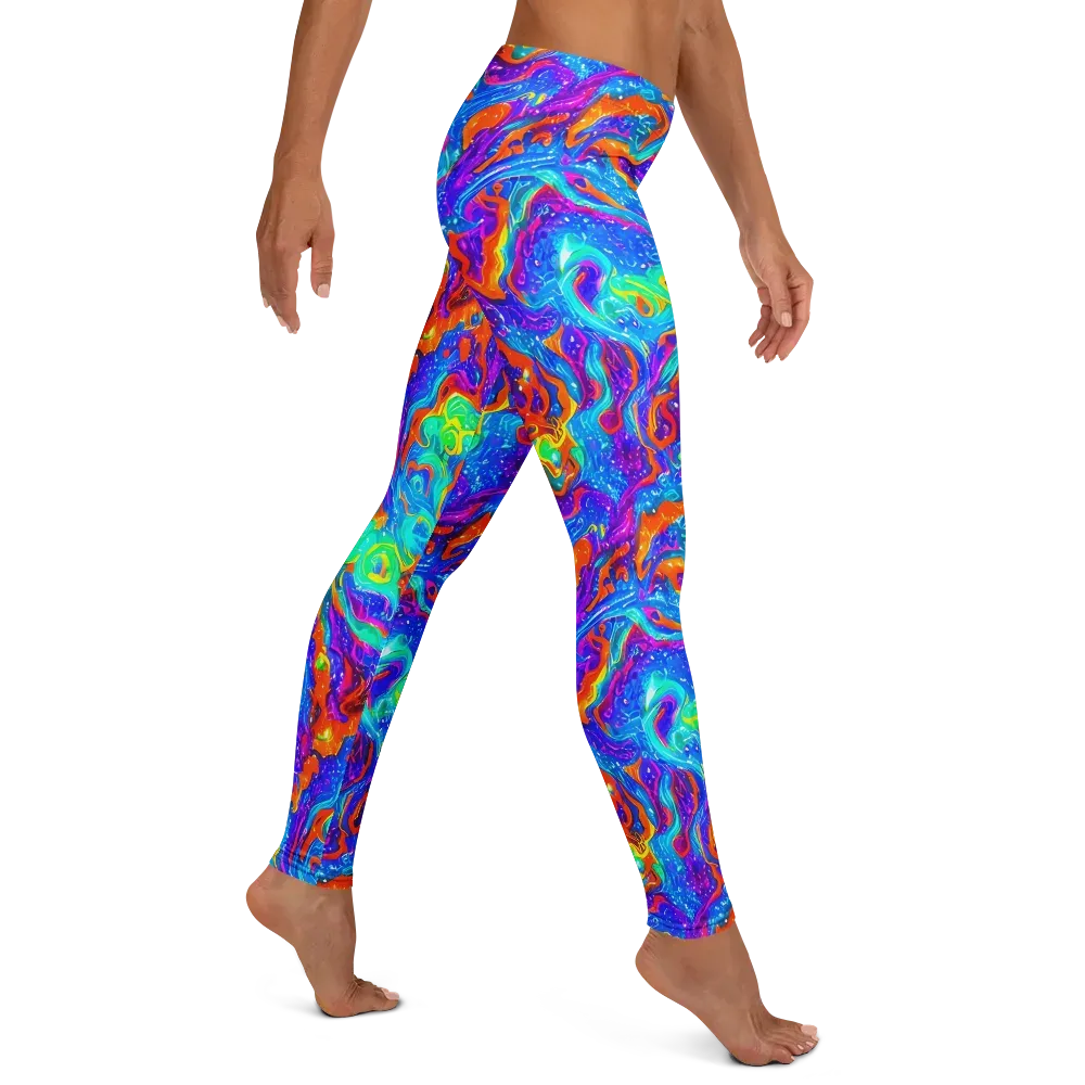Liquid Daydream on Leggings — Right