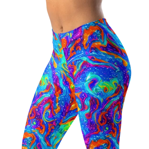 Liquid Daydream on a Leggings