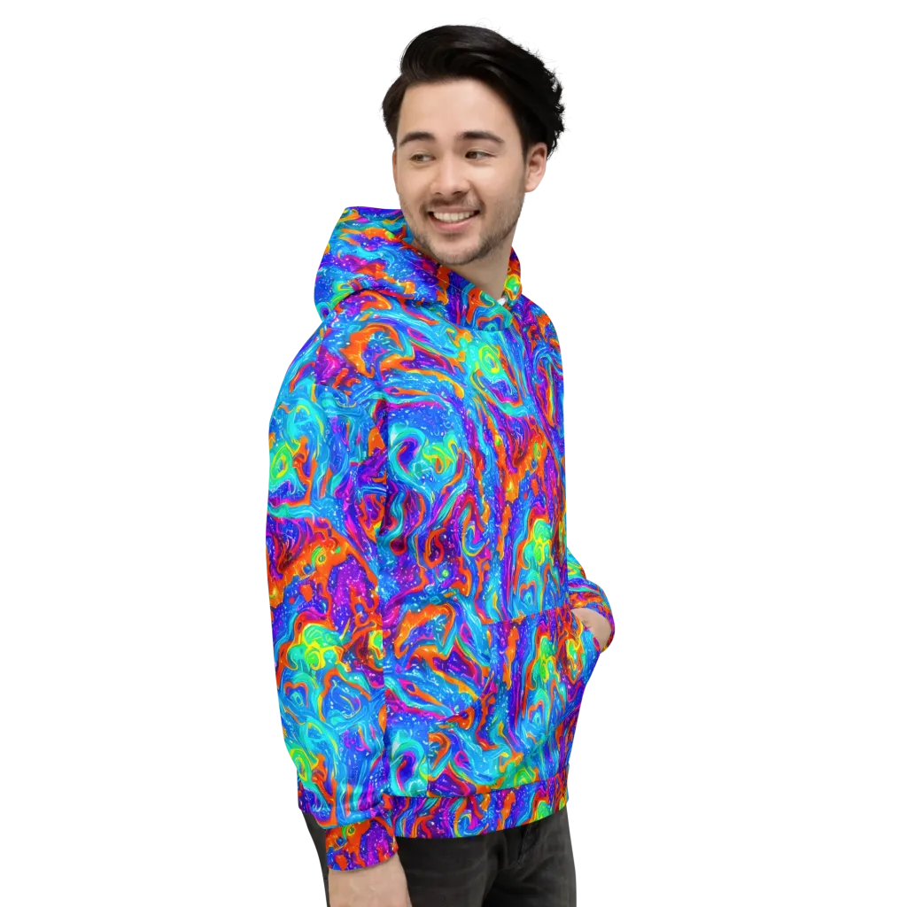 Liquid Daydream on Hoodie — Right