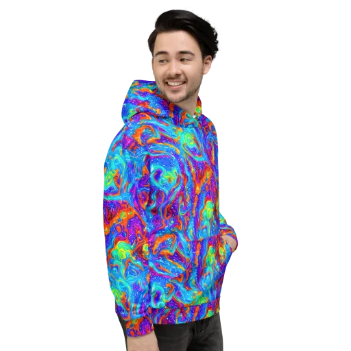 Liquid Daydream on a Hoodie