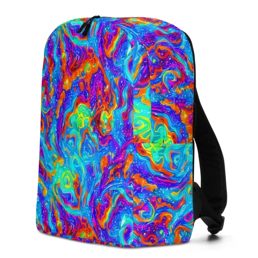 Liquid Daydream on a Minimalist Backpack