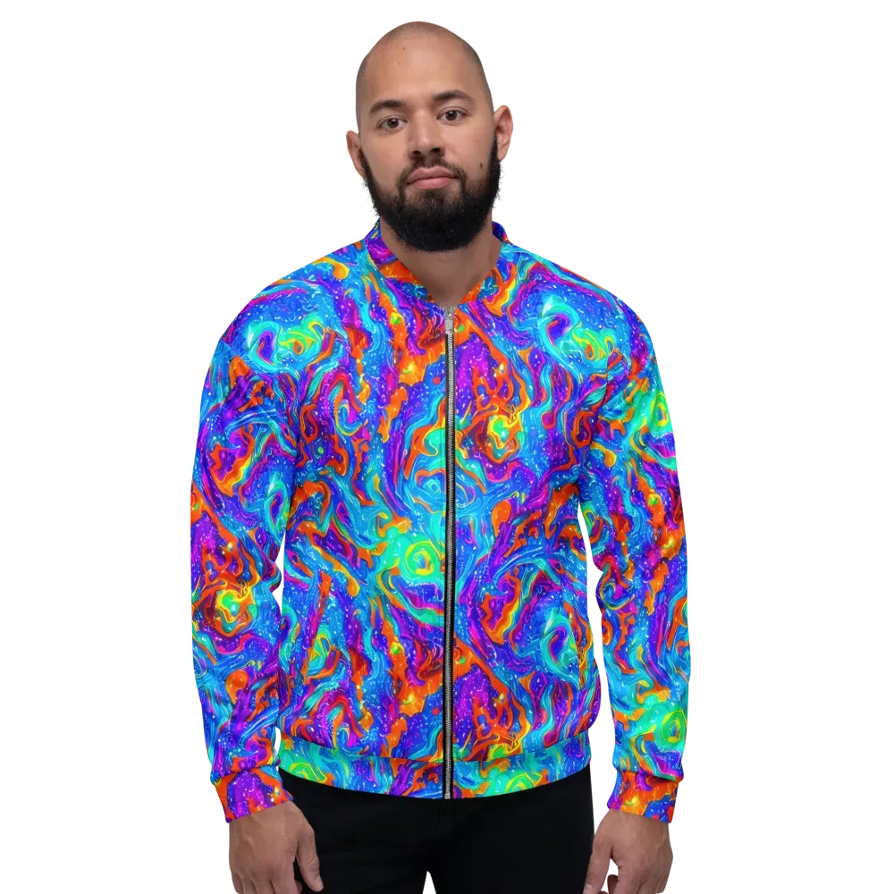 Liquid Daydream on Bomber Jacket — Front