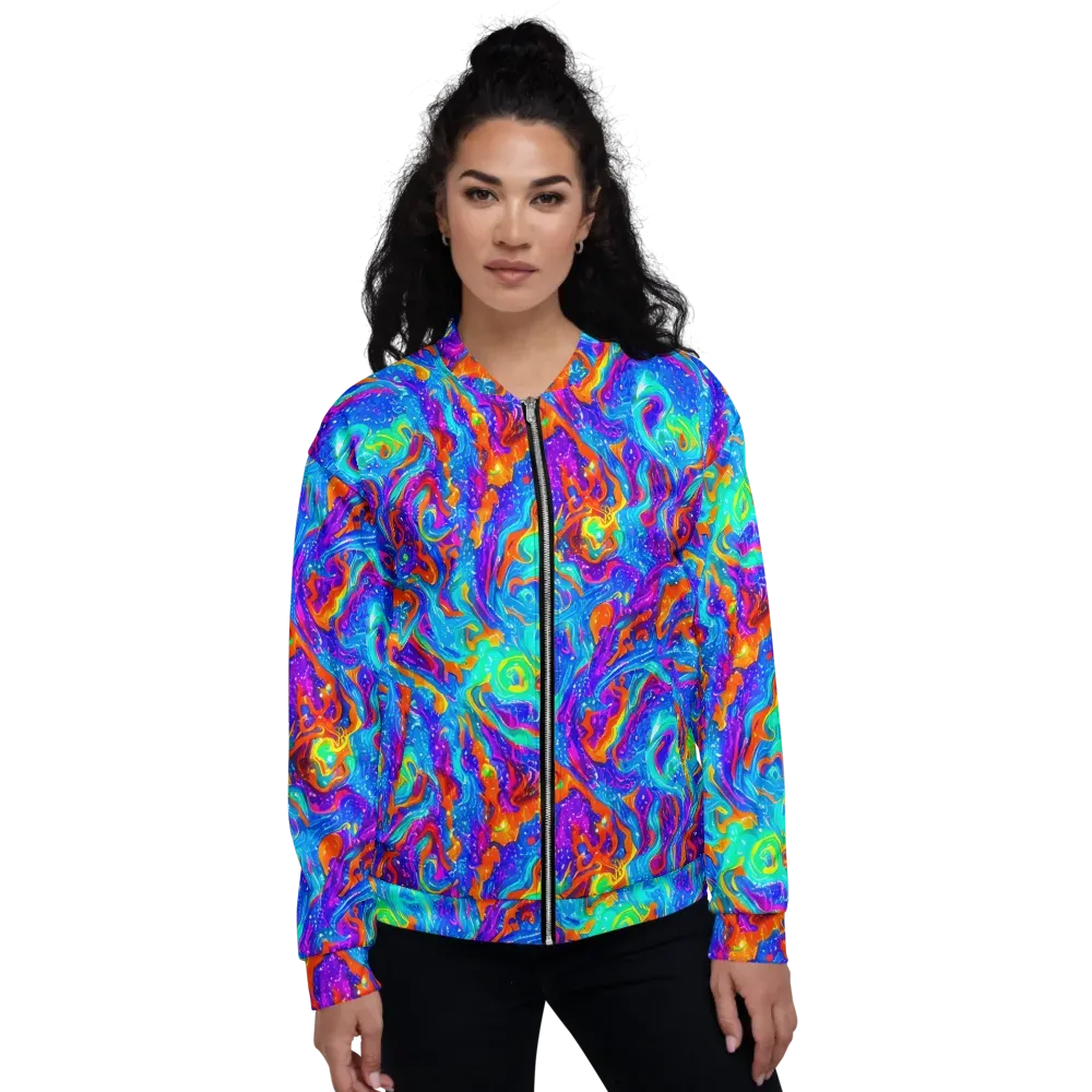 Liquid Daydream on Bomber Jacket — Front