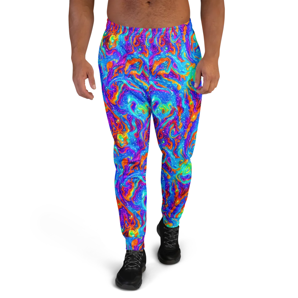 Liquid Daydream on Men's Joggers — Front