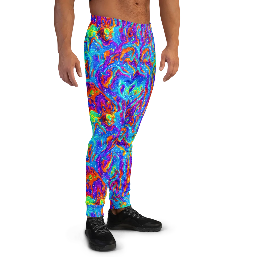 Liquid Daydream on Men's Joggers — Right