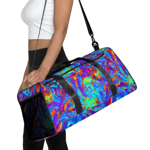 Liquid Daydream on a Duffle Bag