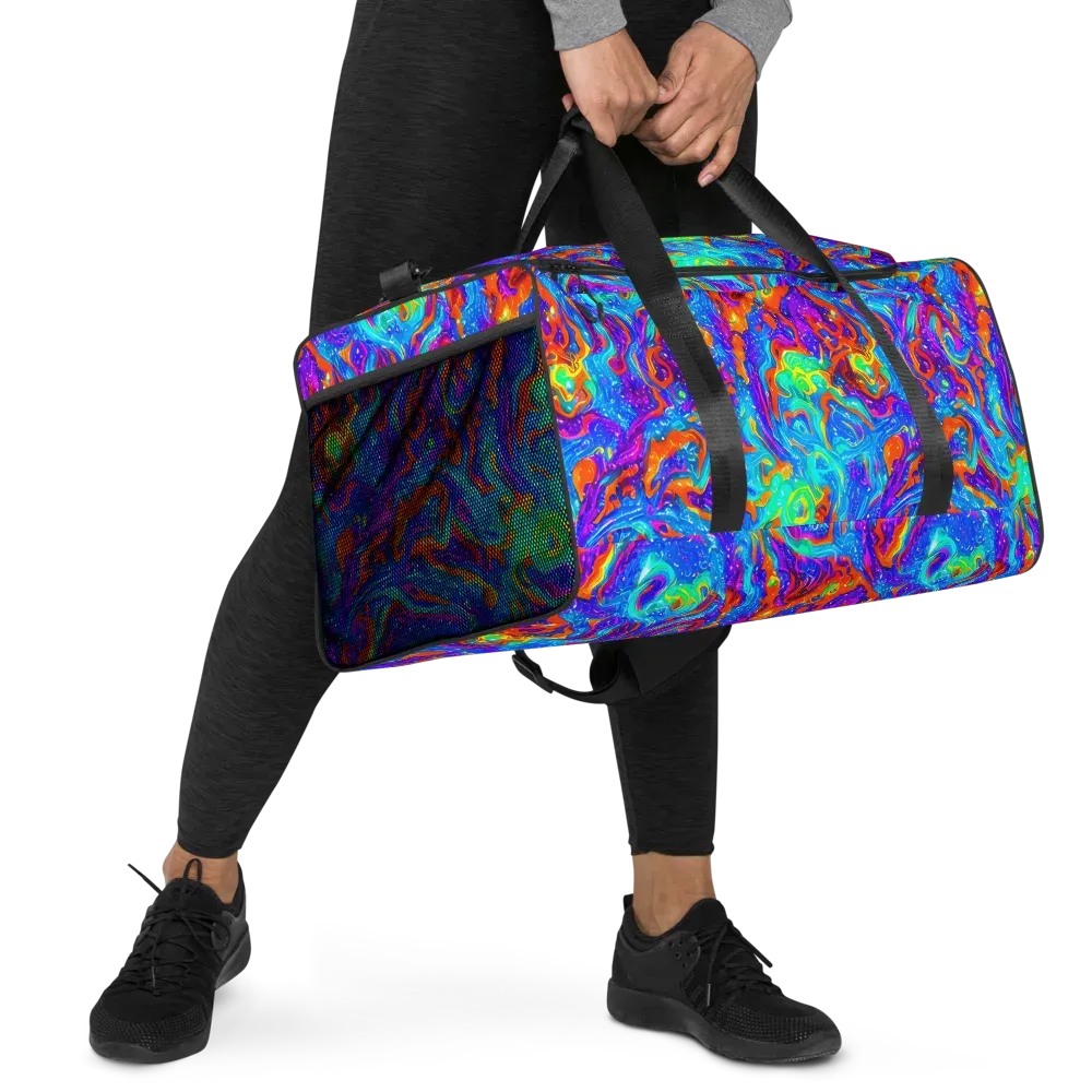 Liquid Daydream on Duffle Bag — Right Front