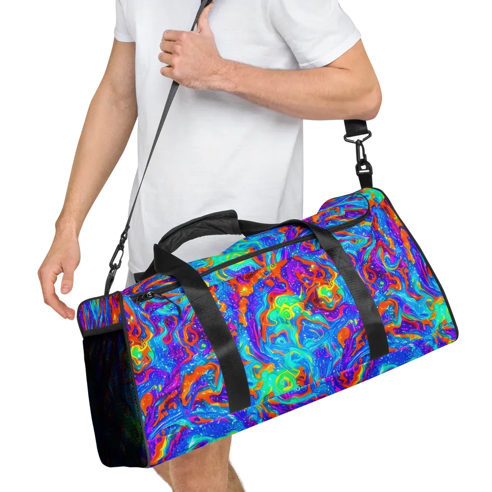 Liquid Daydream on Duffle Bag — Right Front