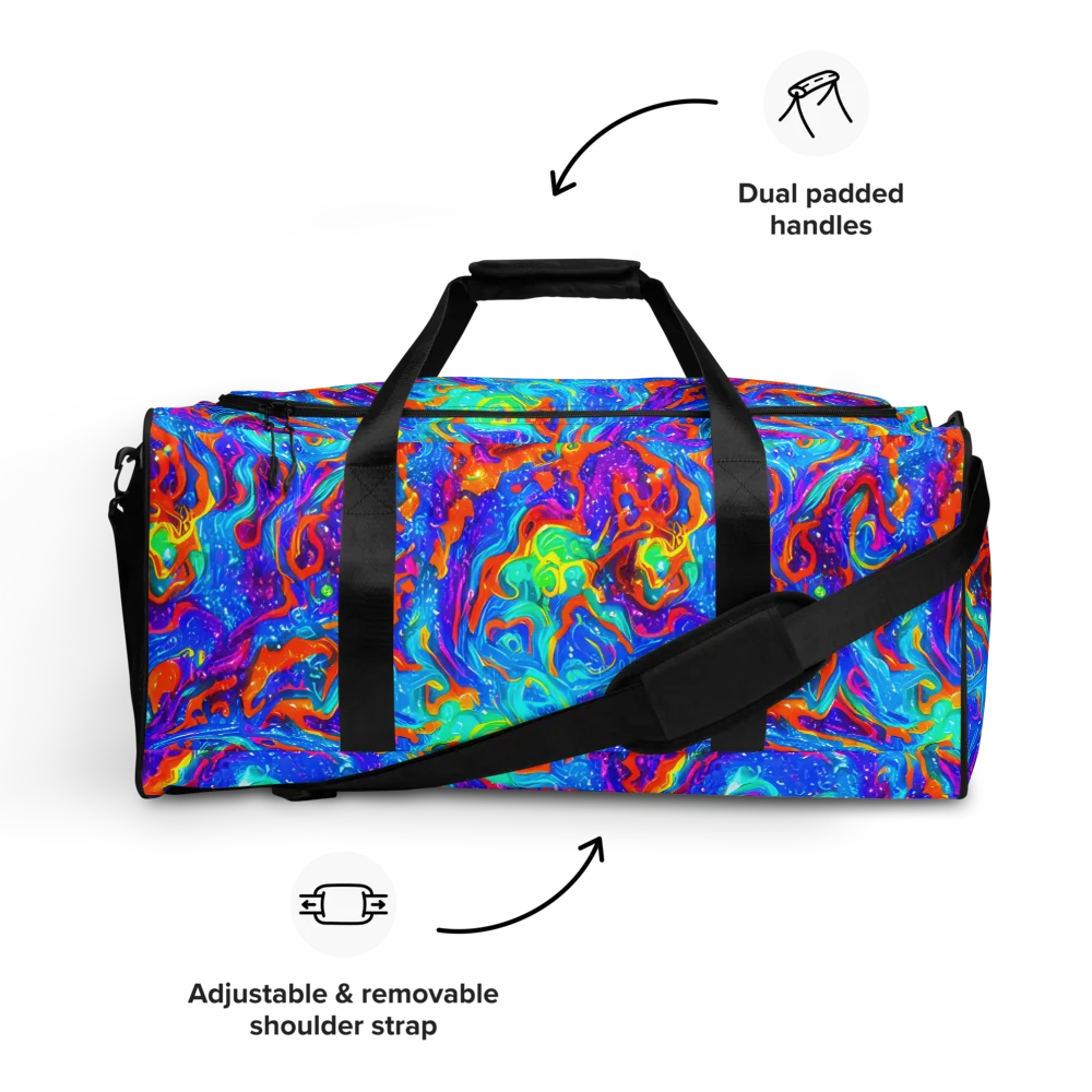 Liquid Daydream on Duffle Bag — Front