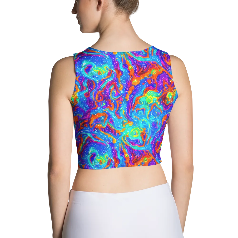 Liquid Daydream on Crop Top — Back