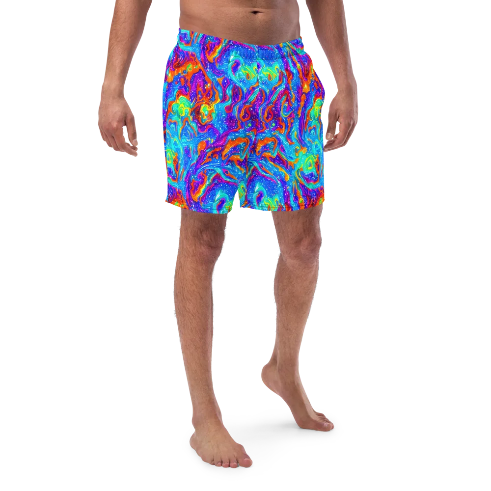 Liquid Daydream on Swim Trunks — Front