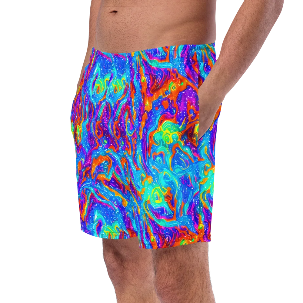 Liquid Daydream on Swim Trunks — Left Front
