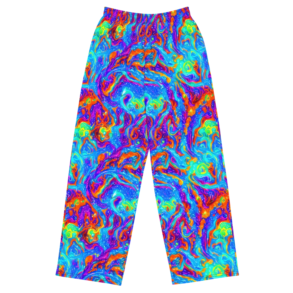 Liquid Daydream on Wide-Leg Pants — Front