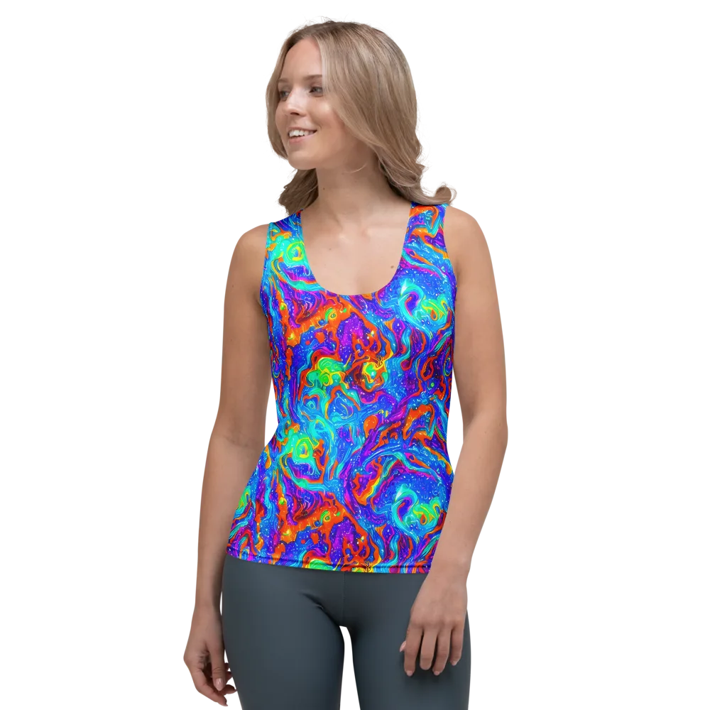 Liquid Daydream on Women's Tank Top — Front