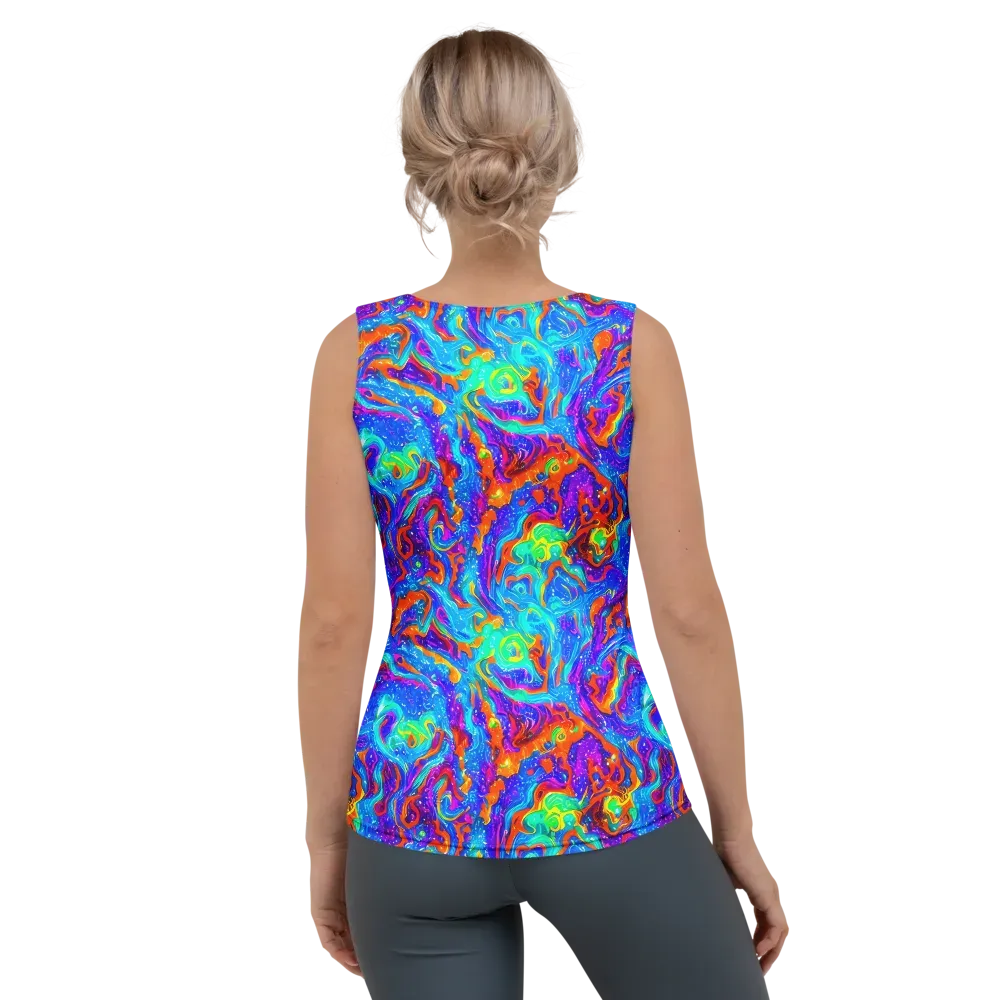 Liquid Daydream on Women's Tank Top — Back