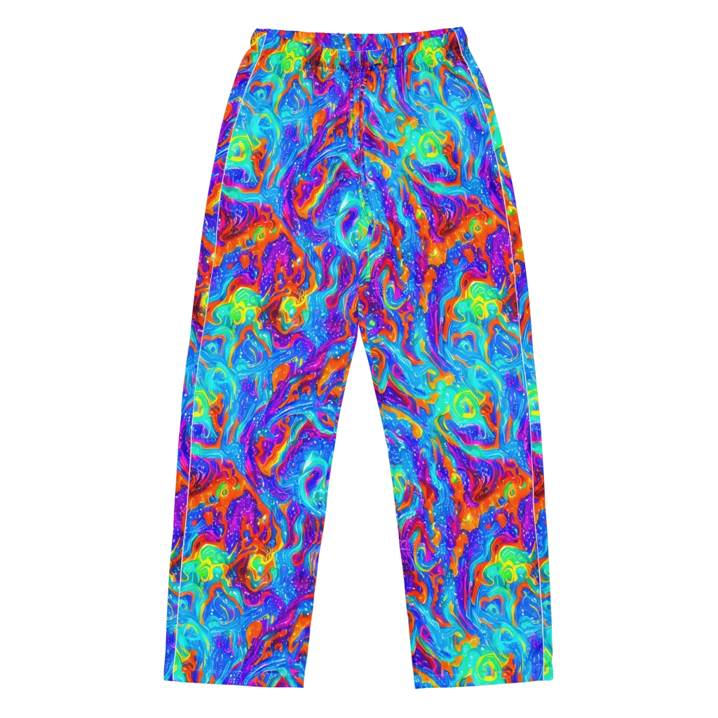 Liquid Daydream on Women's Pajama Pants — Front